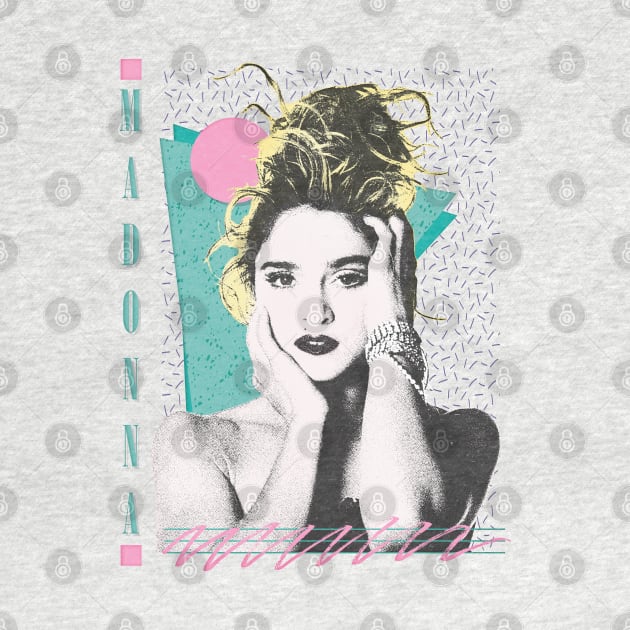 Madonna // Original 80s Vintage Style Design by DankFutura